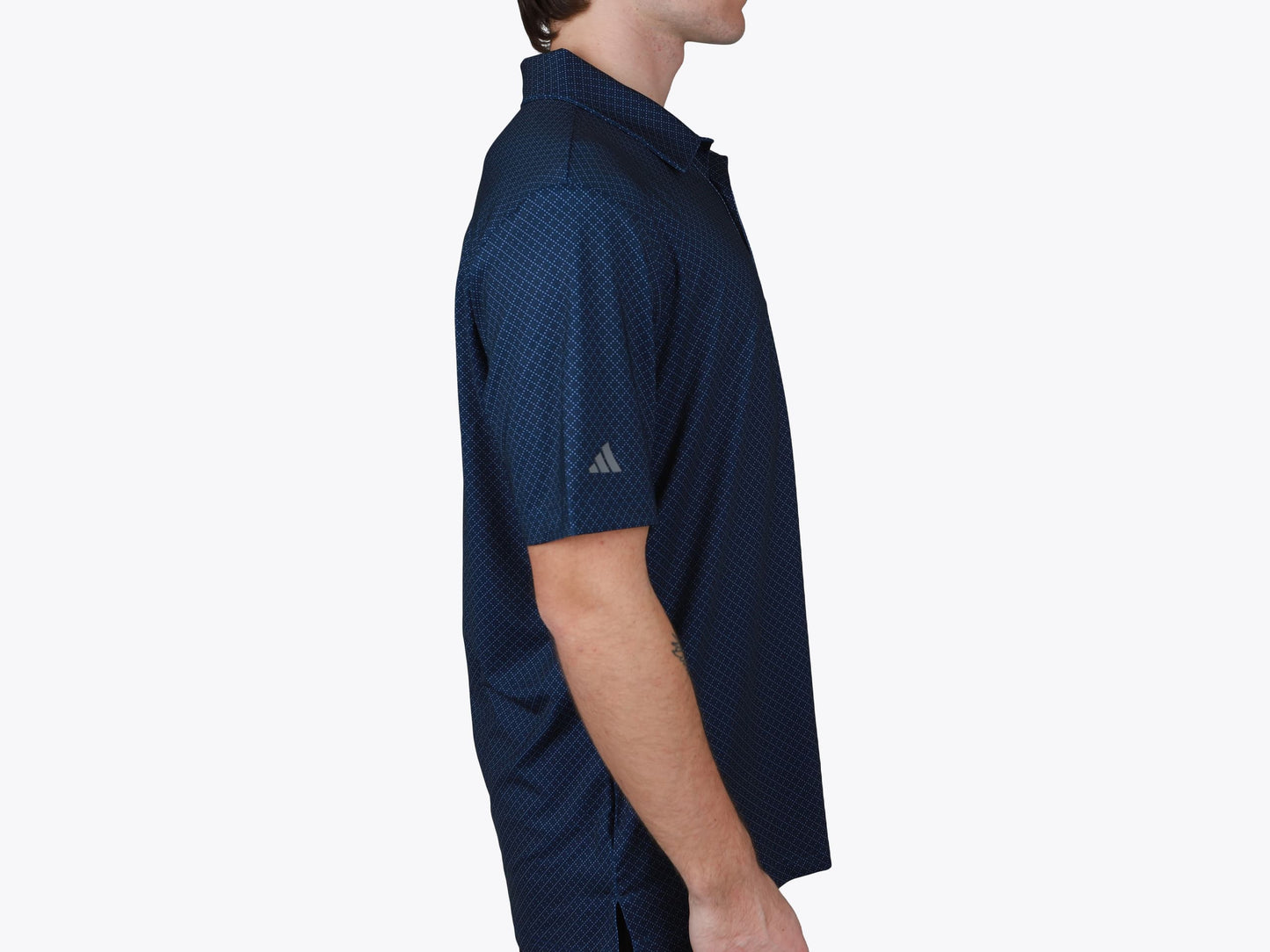 Custom Diamond Dot Print Polo – Add Your Logo or Design