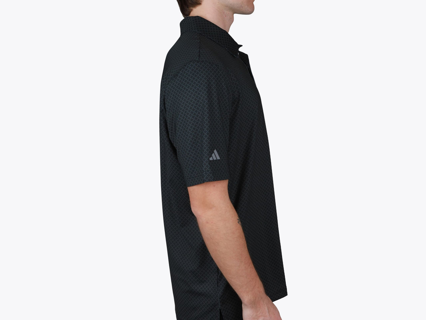 Custom Diamond Dot Print Polo – Add Your Logo or Design