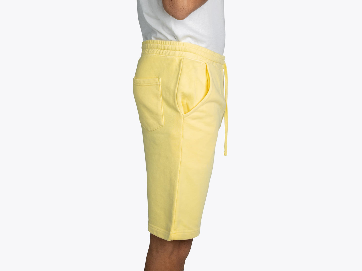Custom Men’s Pigment Dyed Fleece Shorts – Add Your Logo or Design