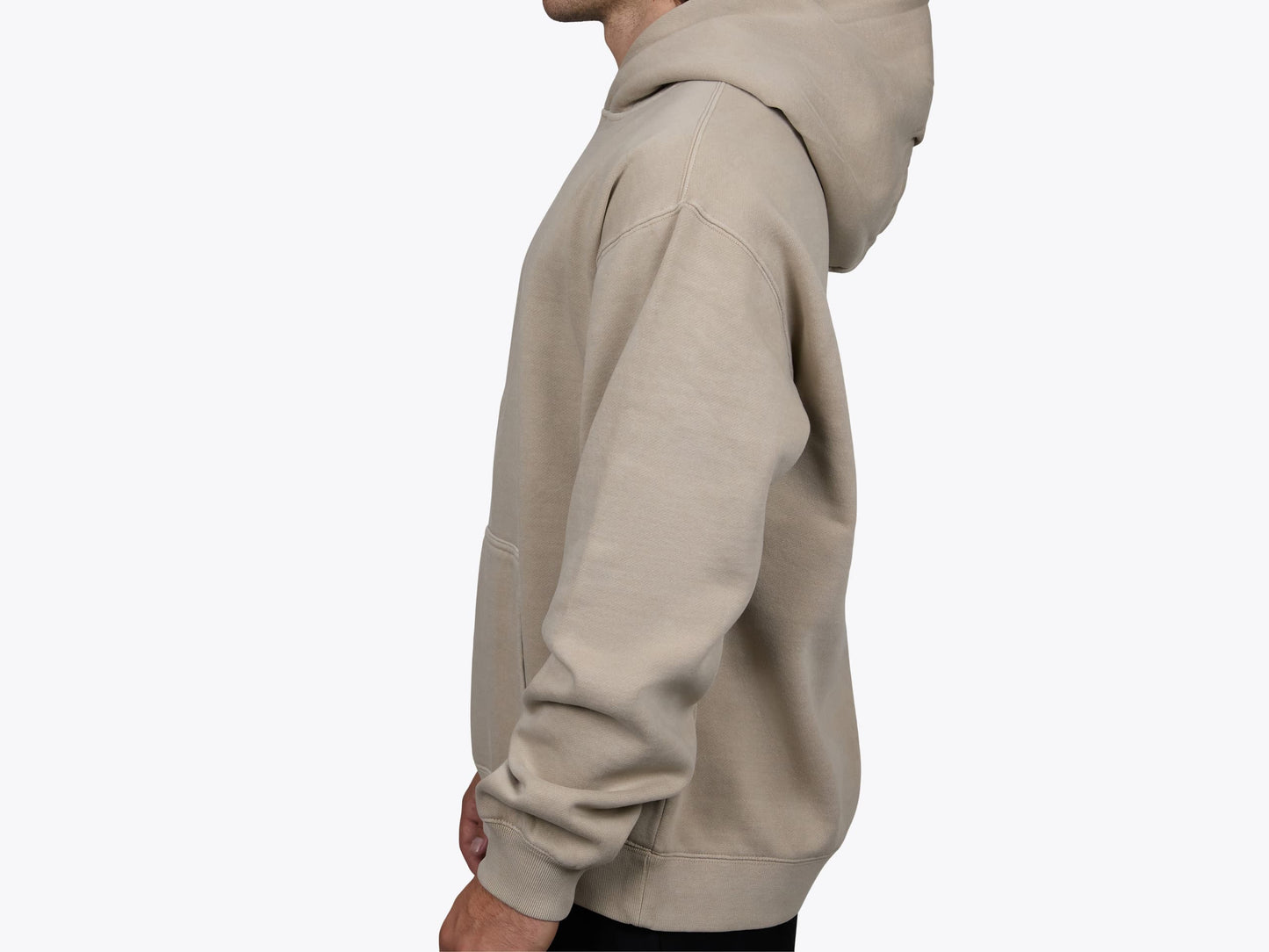Mens Faded Relax Hood