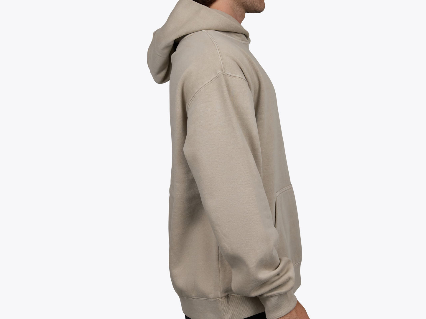 Mens Faded Relax Hood