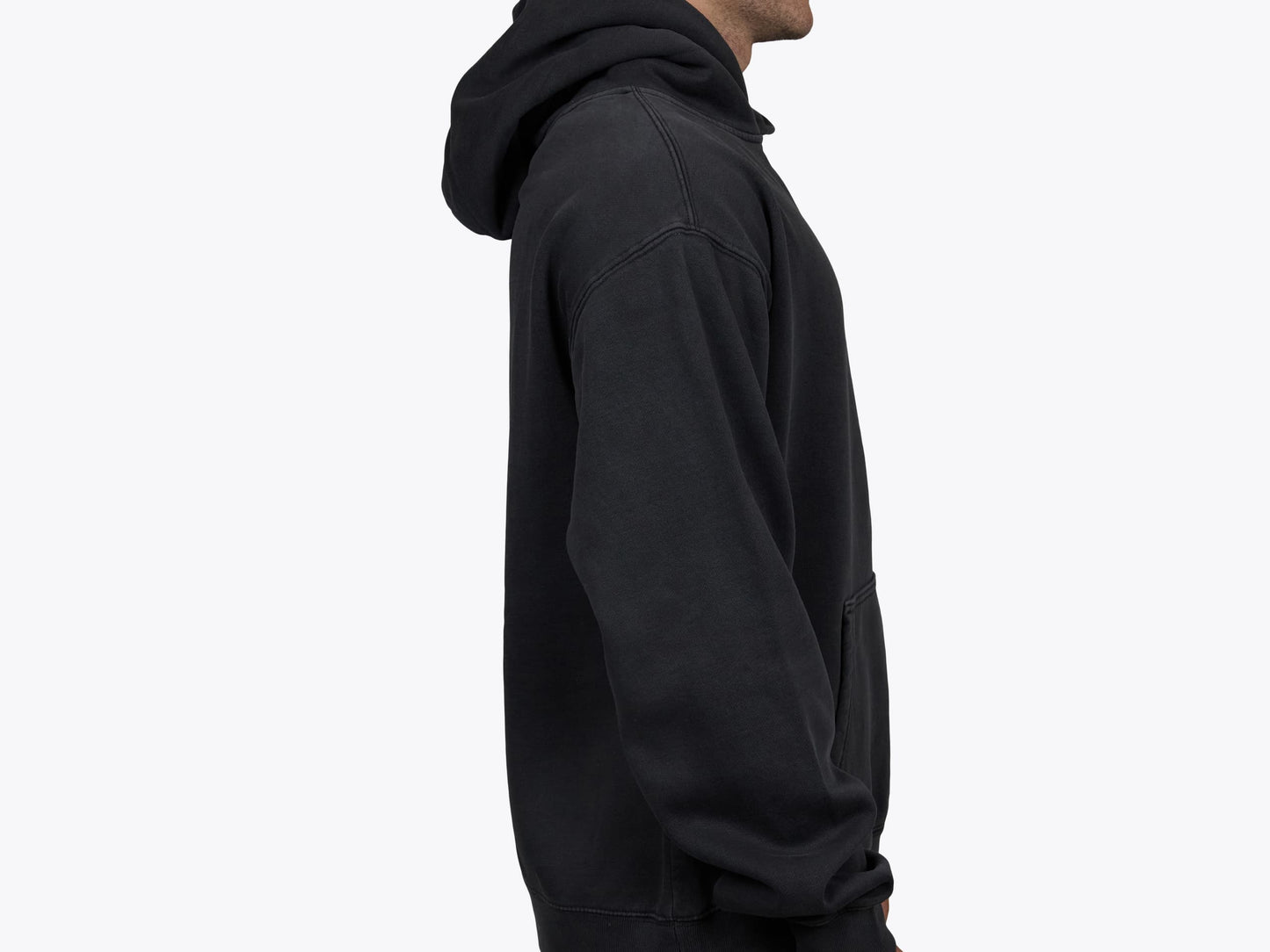 Mens Faded Relax Hood