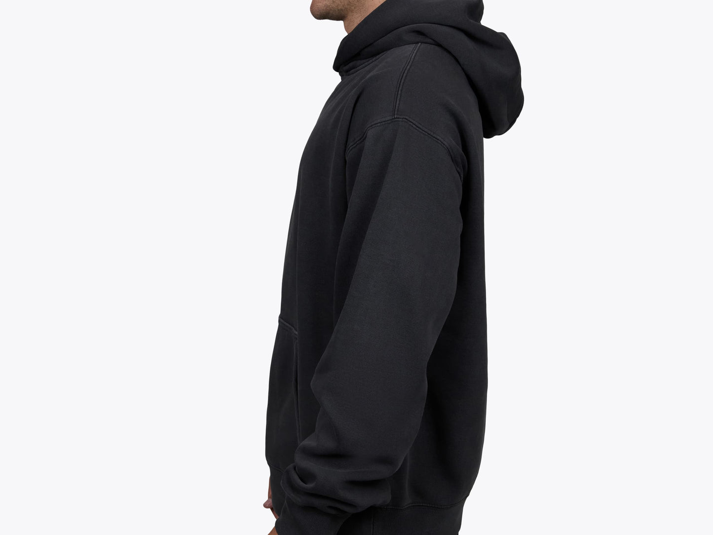 Mens Faded Relax Hood