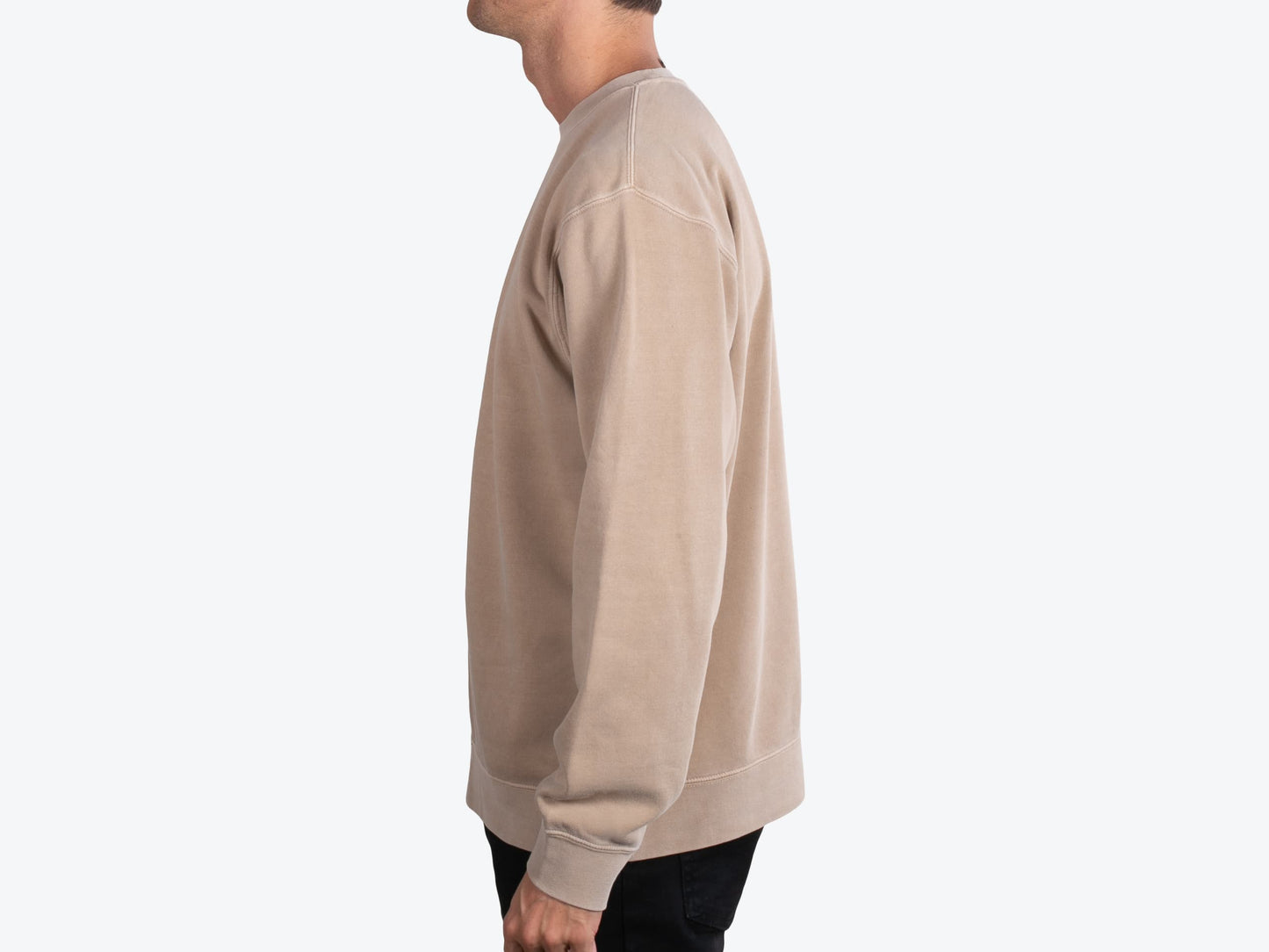 Custom Unisex Pigment-Dyed Crewneck Sweatshirt – Add Your Logo or Design