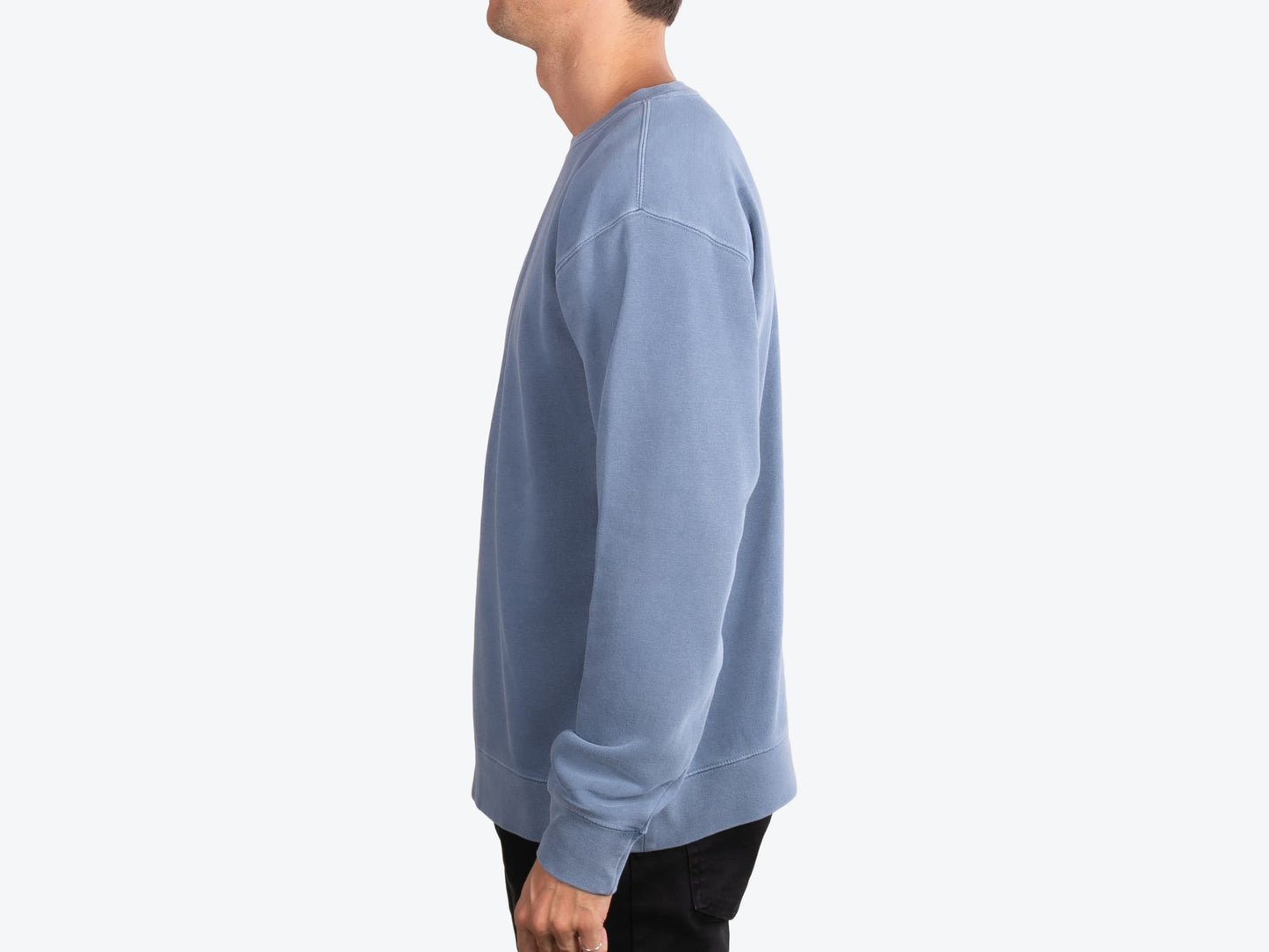Custom Unisex Pigment-Dyed Crewneck Sweatshirt – Add Your Logo or Design