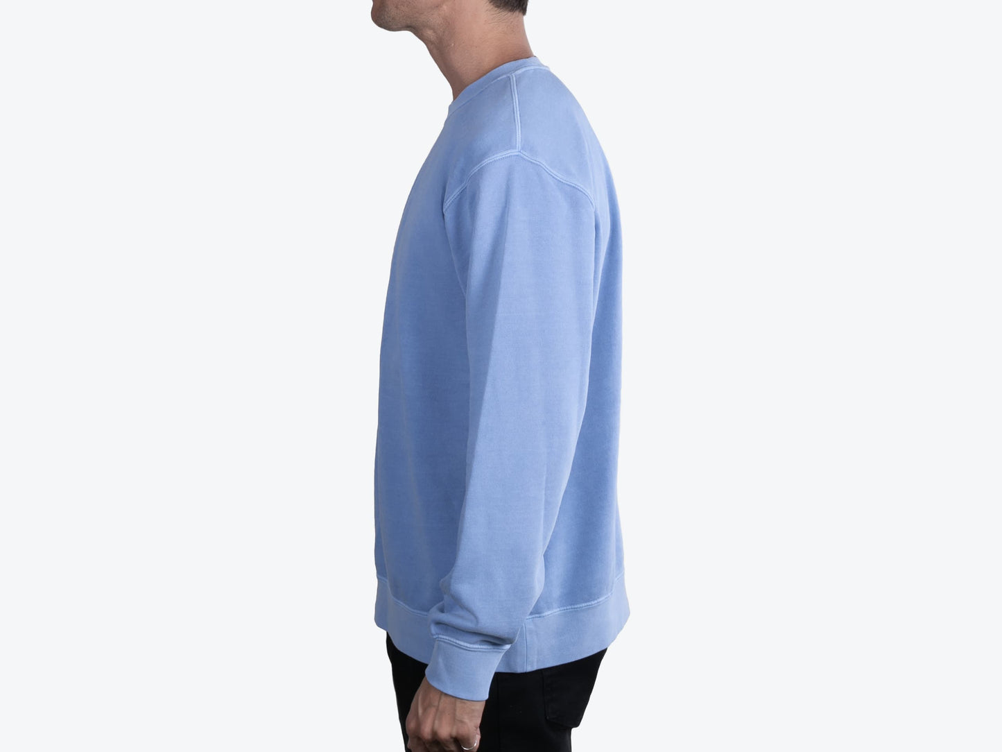 Custom Unisex Pigment-Dyed Crewneck Sweatshirt – Add Your Logo or Design