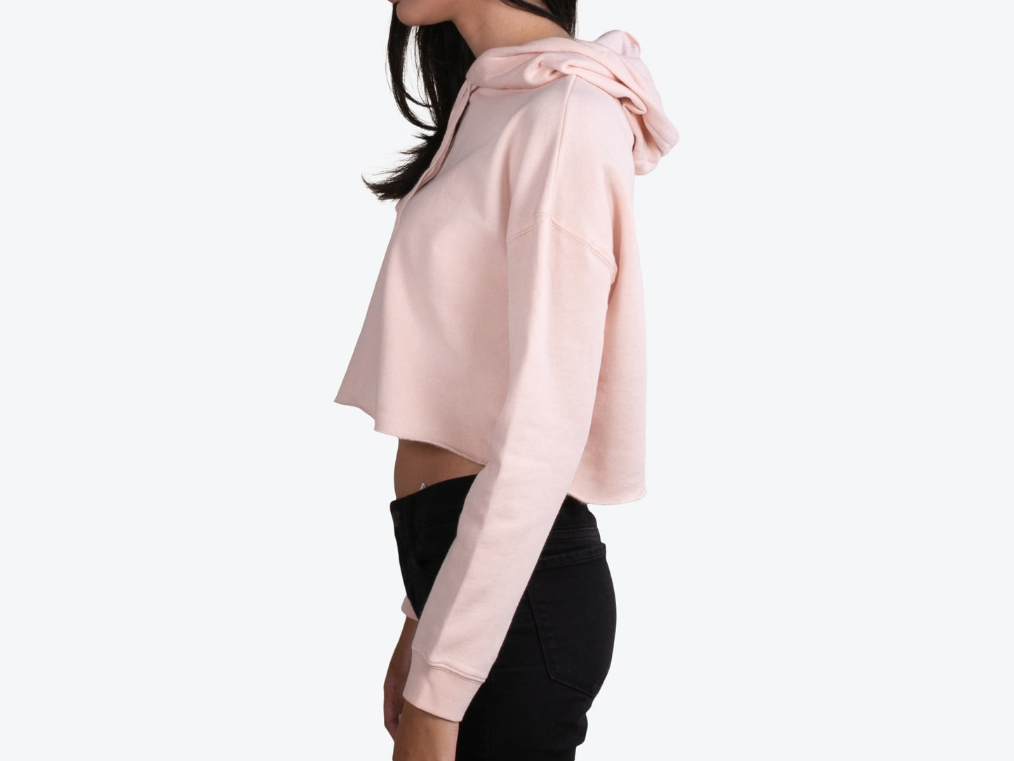 Custom Women’s Lightweight Crop Hoodie – Add Your Logo or Design