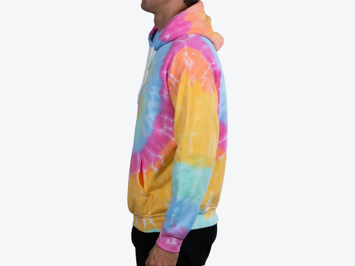 Custom Adult Tie-Dye Pullover Hoodie – Add Your Logo or Design
