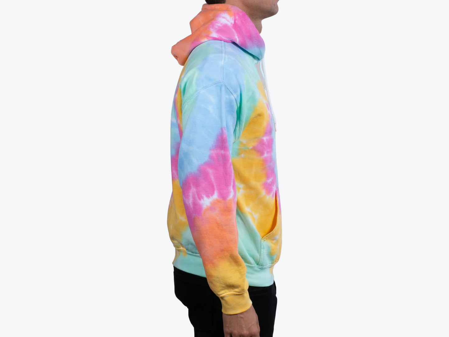 Custom Adult Tie-Dye Pullover Hoodie – Add Your Logo or Design