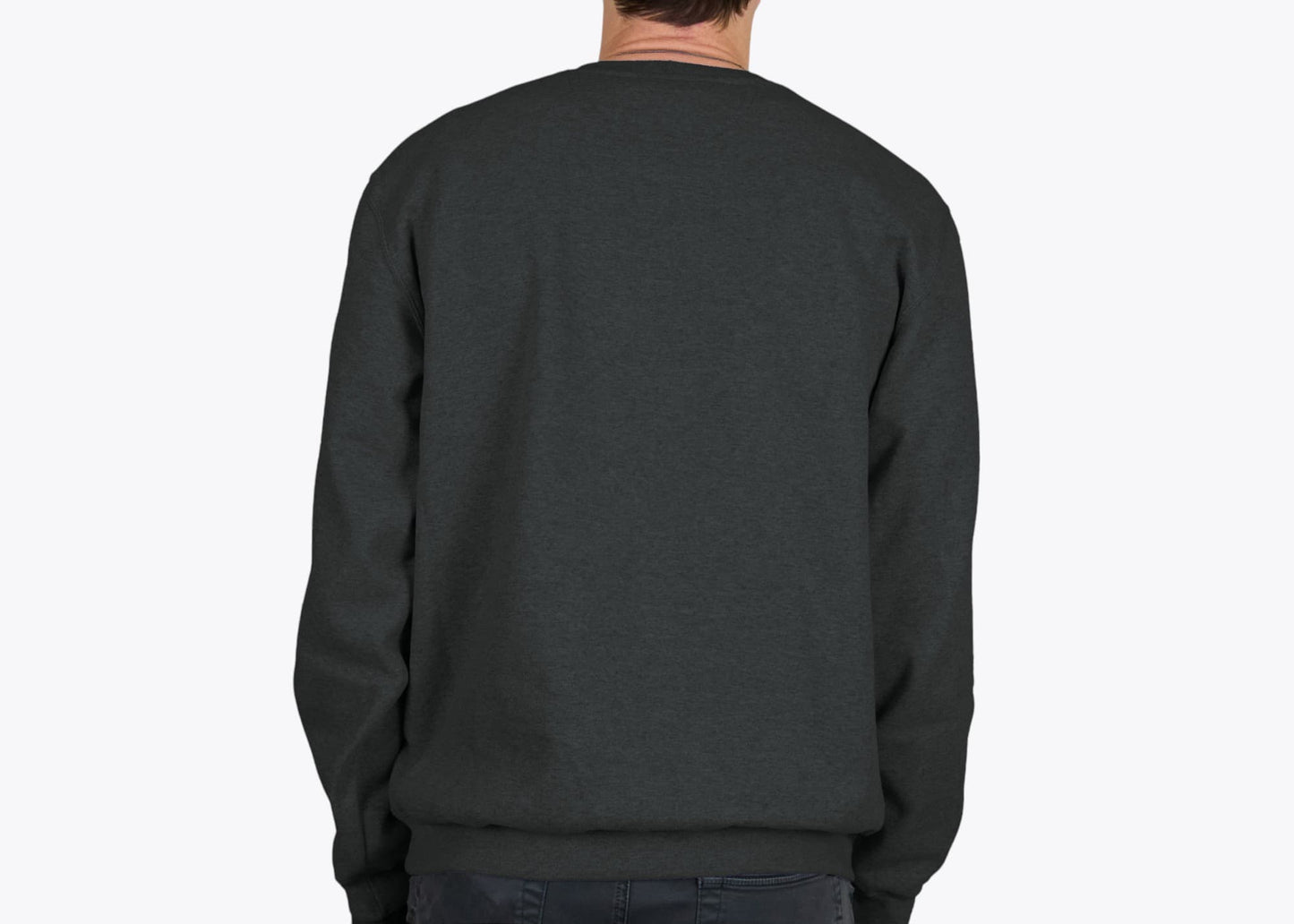 Custom Midweight Crewneck Sweatshirt – Add Your Logo or Design