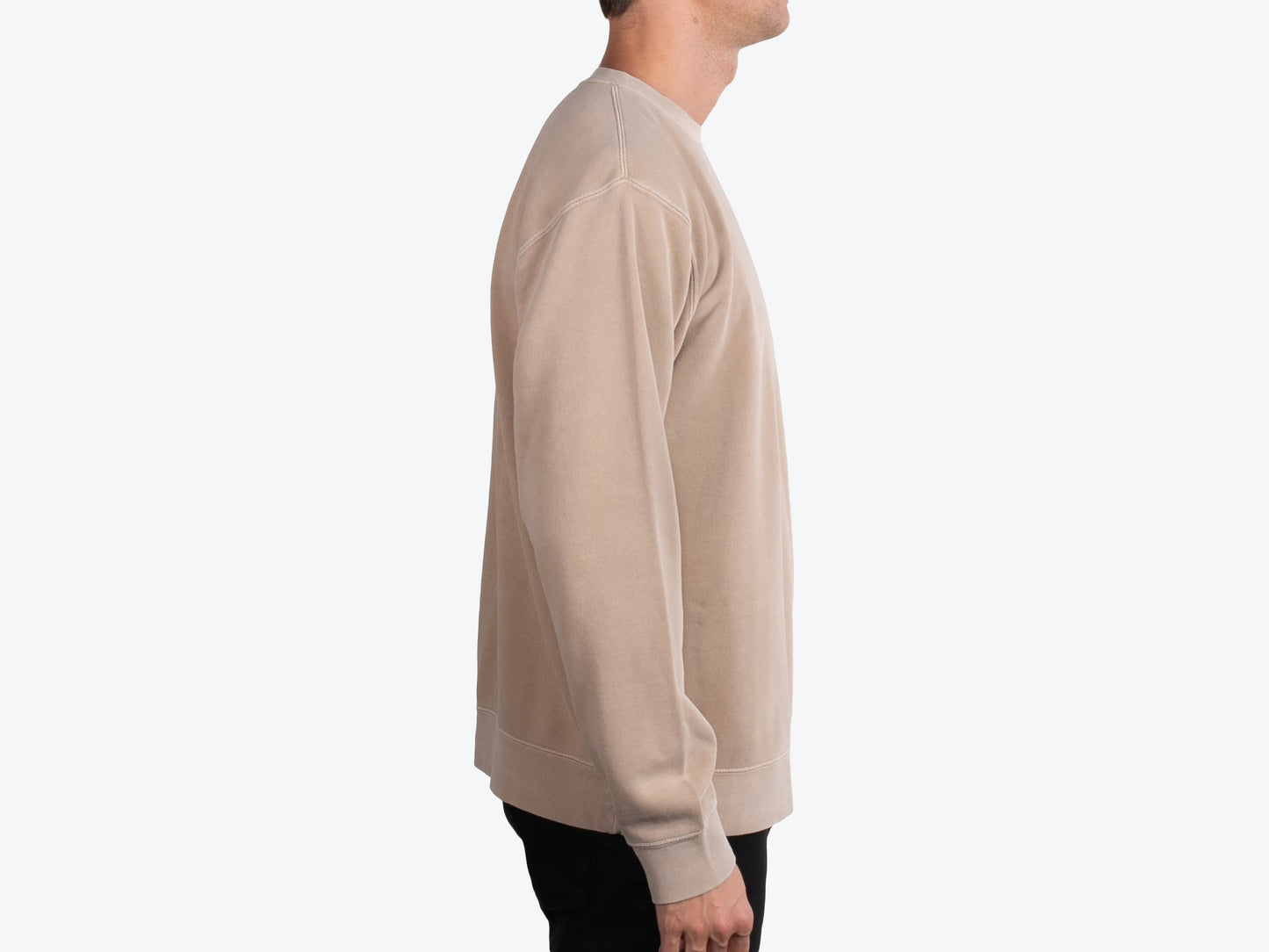 Custom Unisex Pigment-Dyed Crewneck Sweatshirt – Add Your Logo or Design