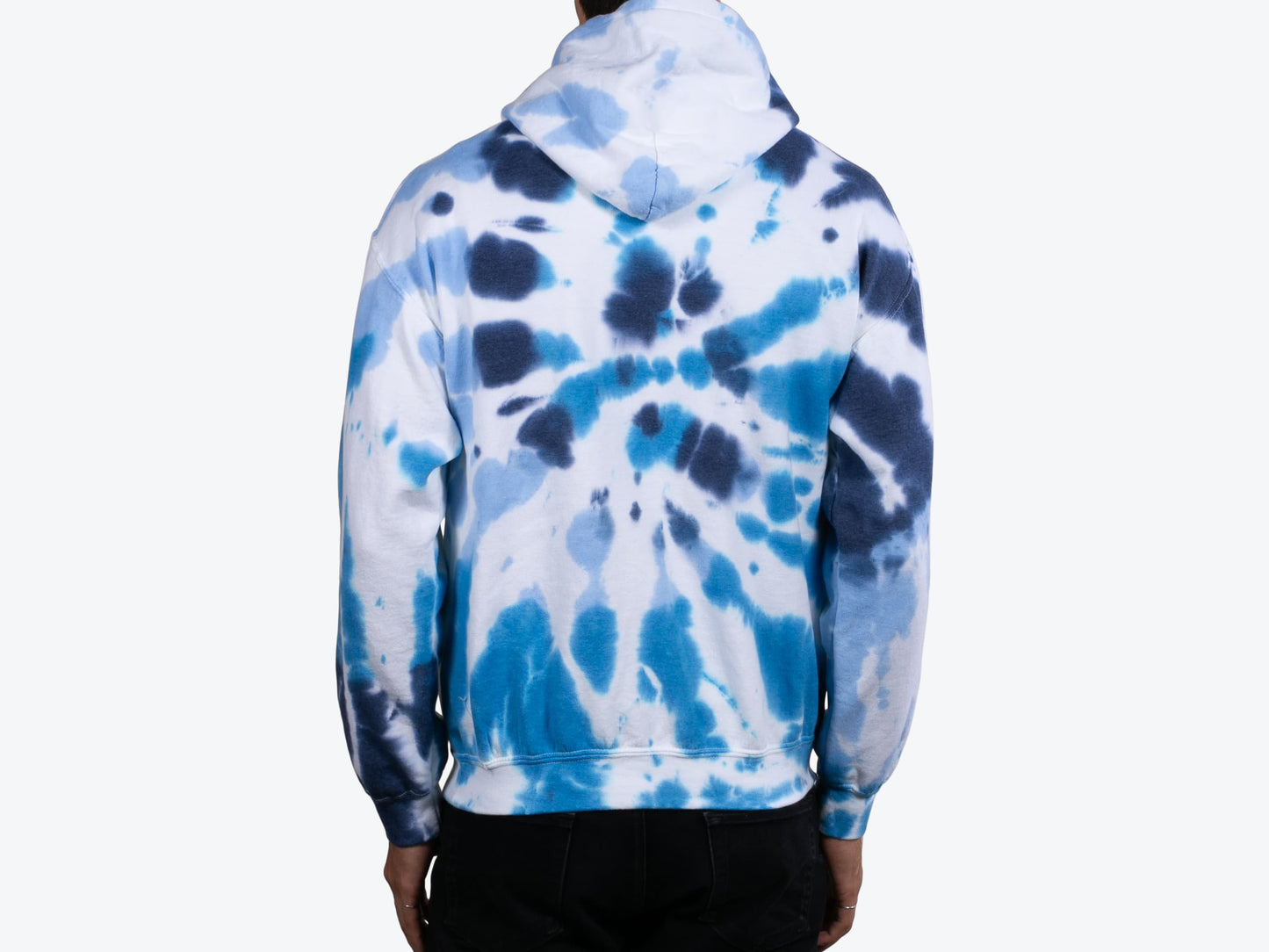 Custom Adult Tie-Dye Pullover Hoodie – Add Your Logo or Design