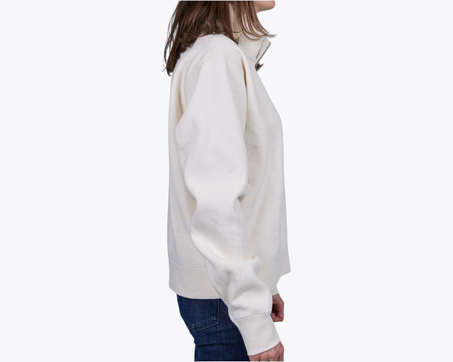 Women's Stencil Half Zip Crew