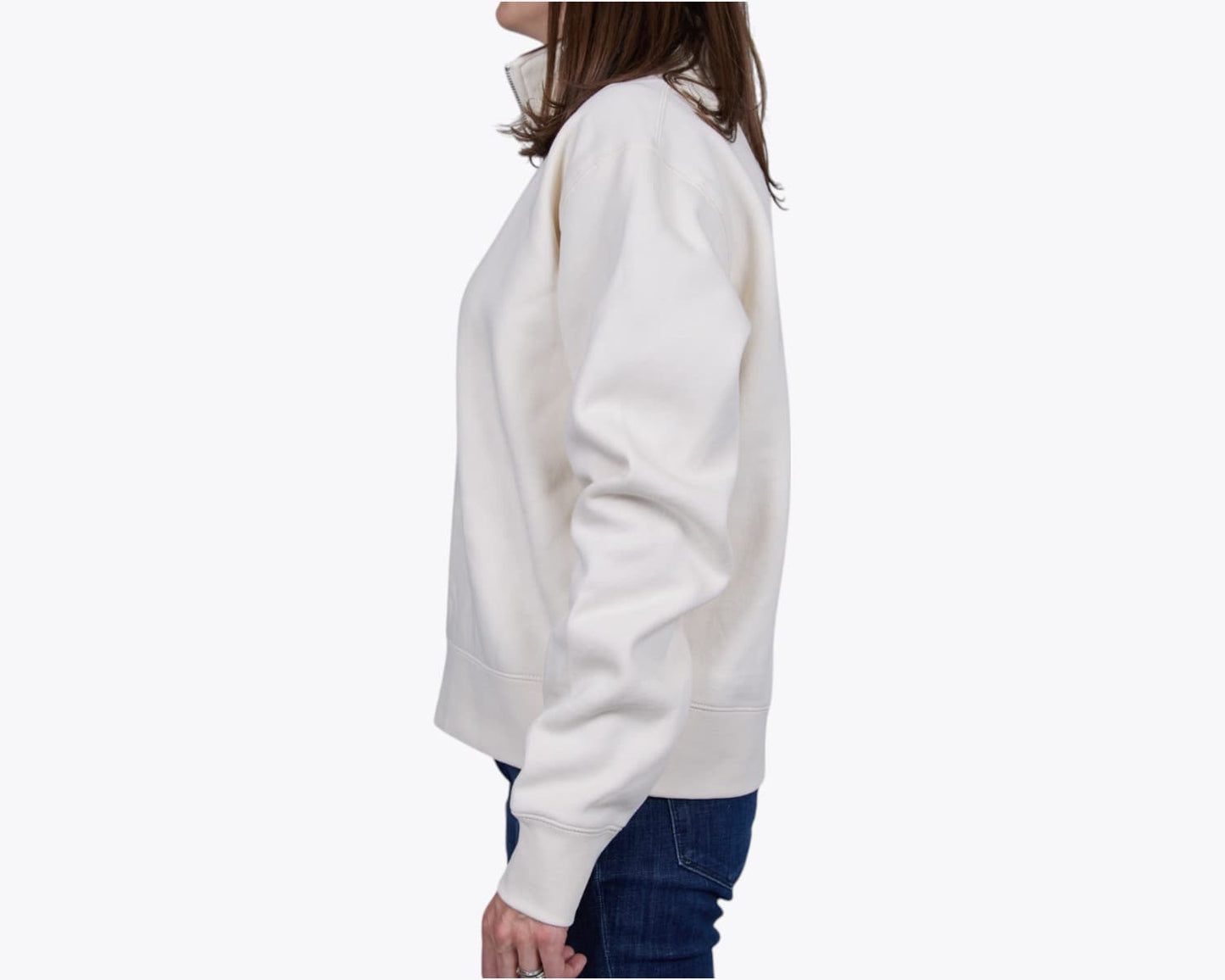 Women's Stencil Half Zip Crew