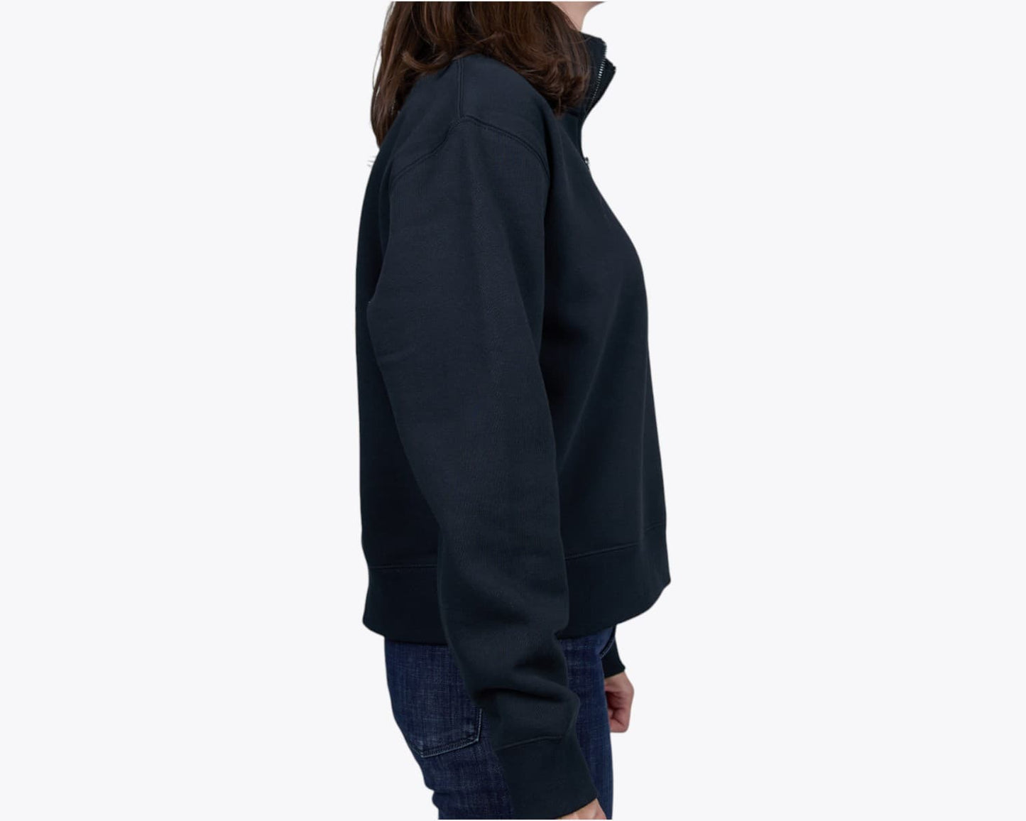 Women's Stencil Half Zip Crew