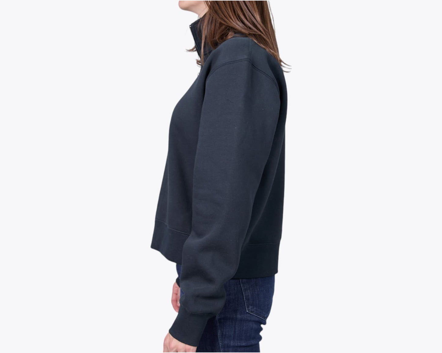 Women's Stencil Half Zip Crew