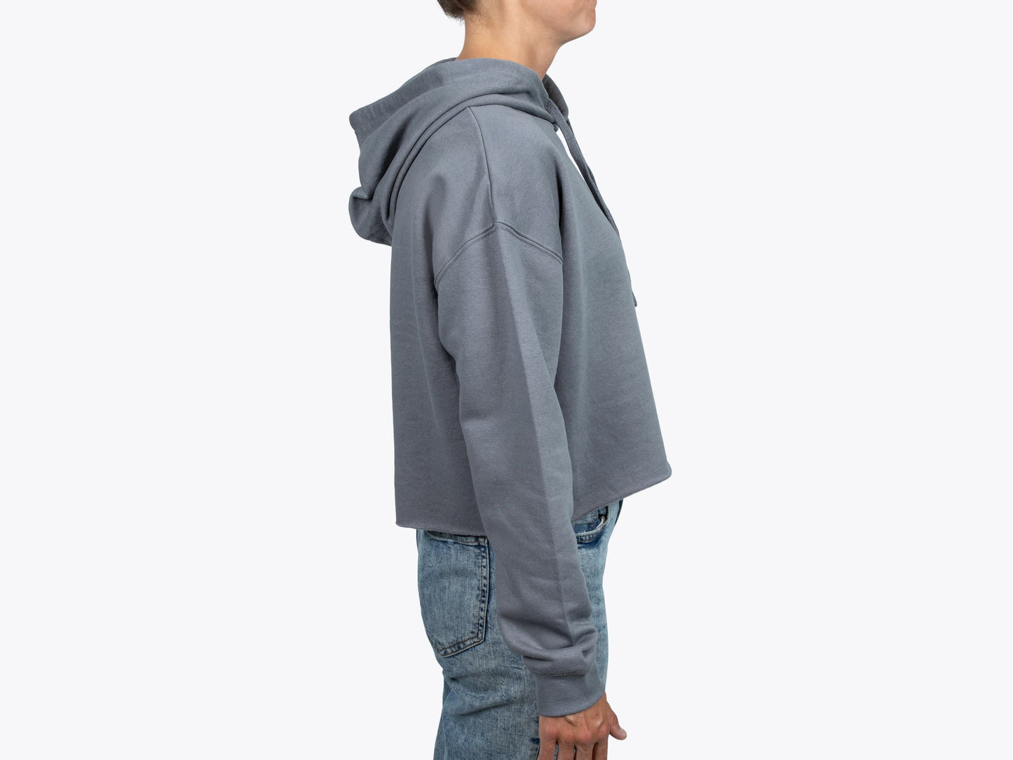 Custom Women’s Crop Hoodie – Add Your Logo or Design
