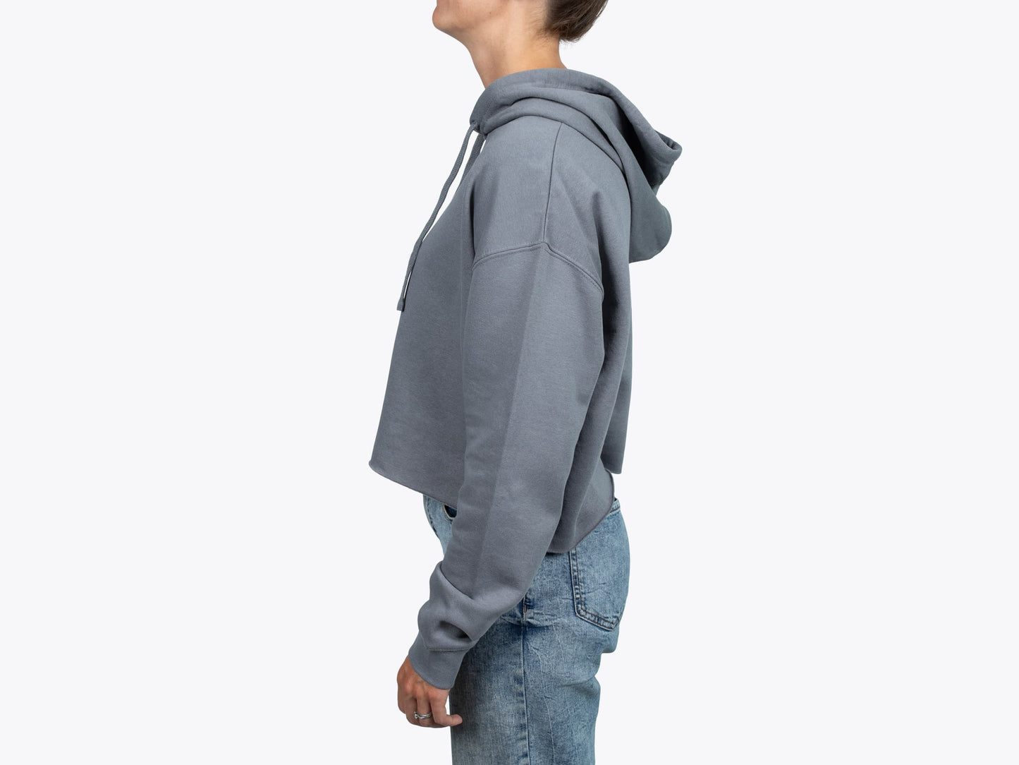 Custom Women’s Crop Hoodie – Add Your Logo or Design
