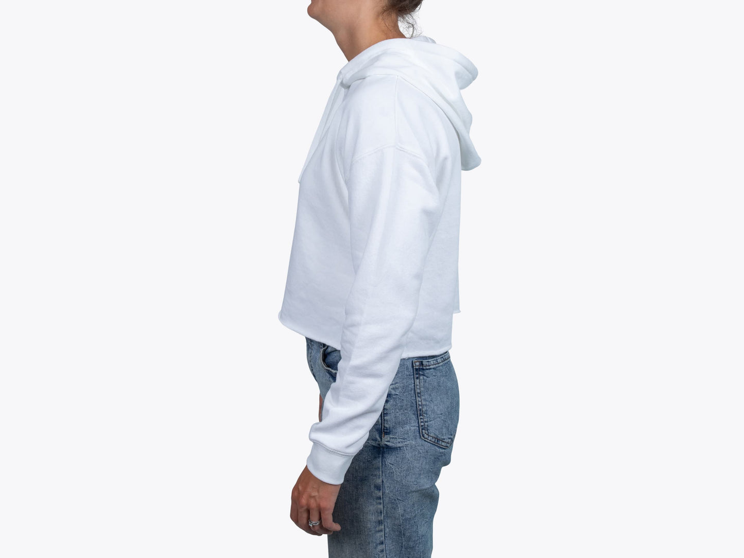 Custom Women’s Crop Hoodie – Add Your Logo or Design