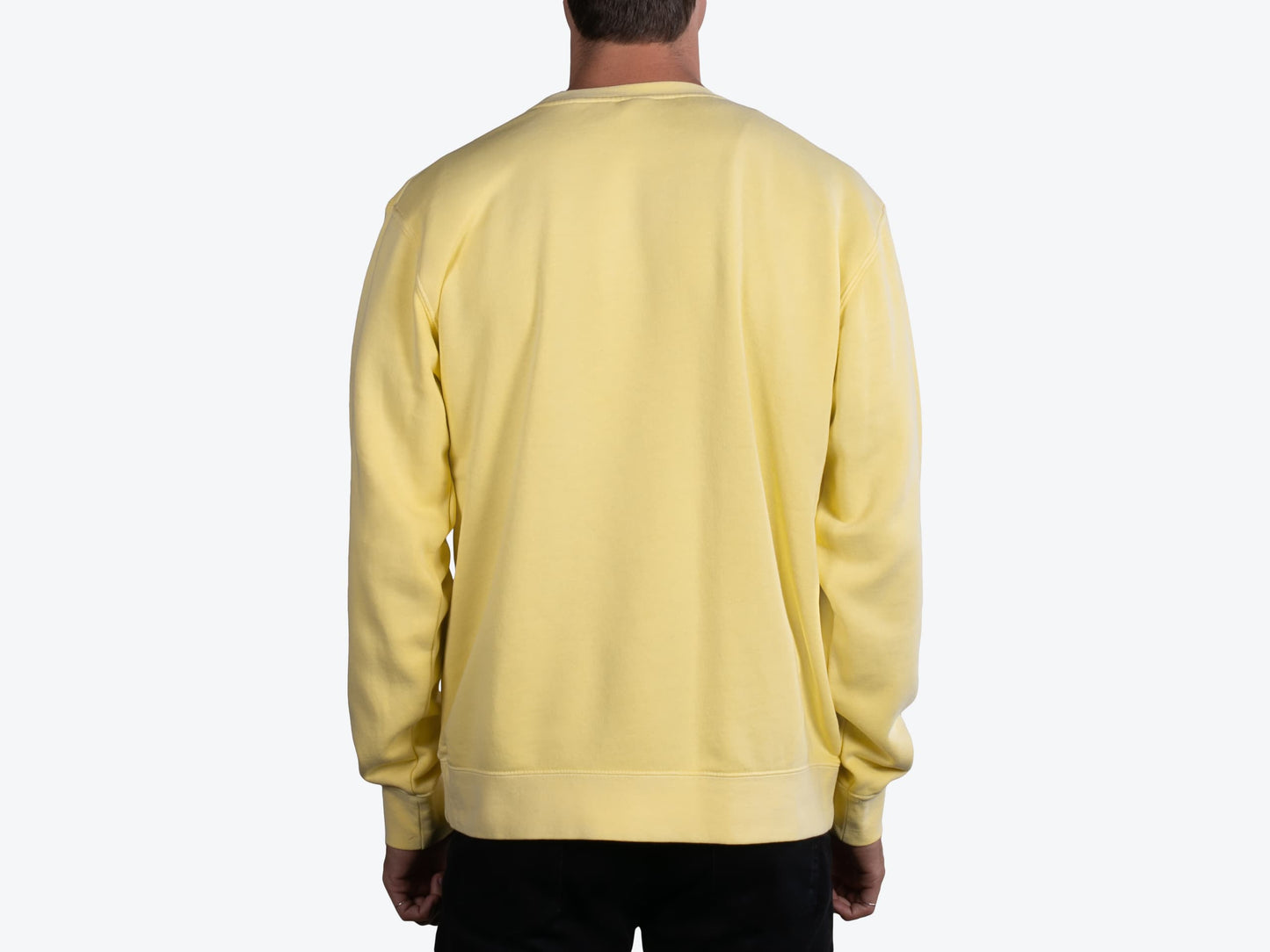 Custom Unisex Pigment-Dyed Crewneck Sweatshirt – Add Your Logo or Design