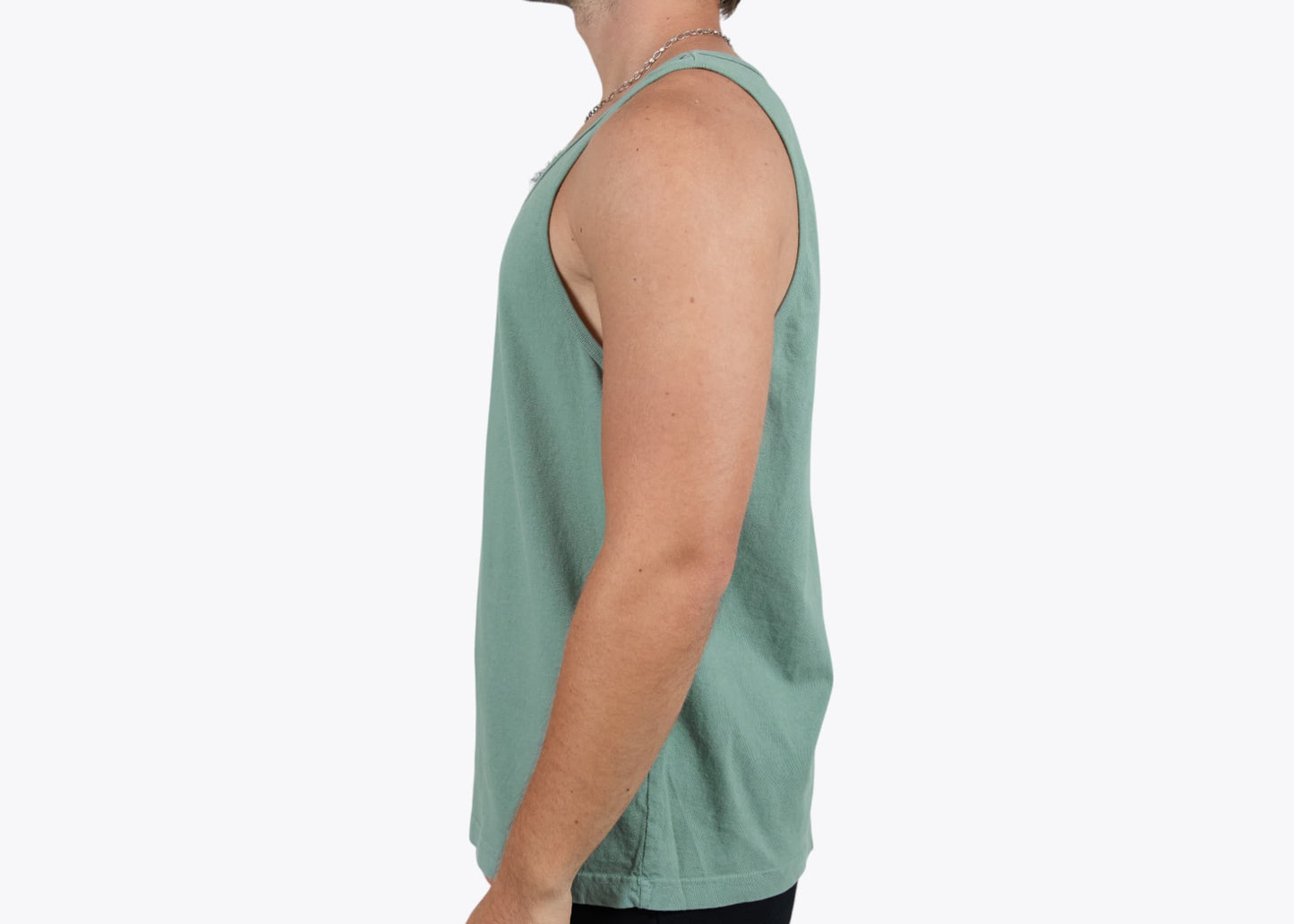 Custom Garment-Dyed Basic Tank – Add Your Logo or Design