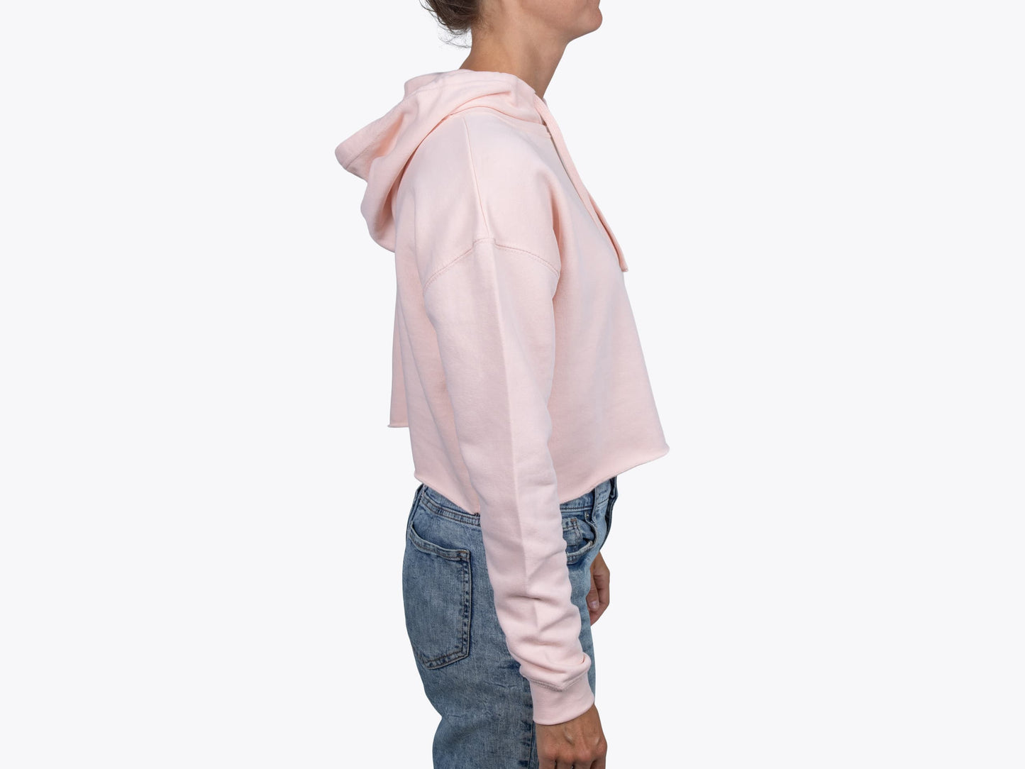 Custom Women’s Crop Hoodie – Add Your Logo or Design