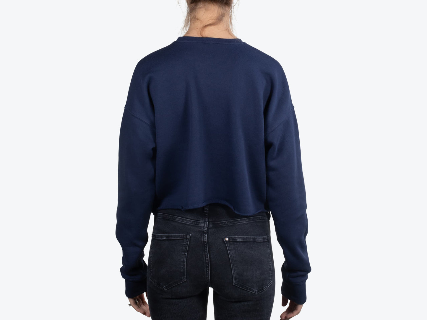 Custom Women’s Cropped Crew Fleece – Add Your Logo or Design