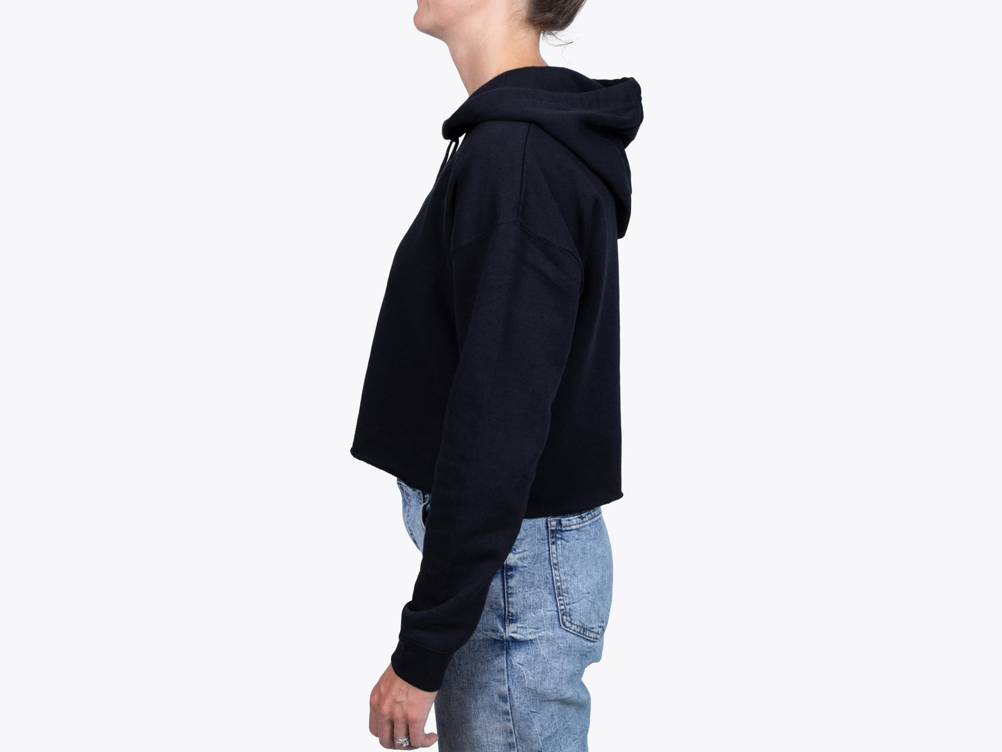 Custom Women’s Crop Hoodie – Add Your Logo or Design