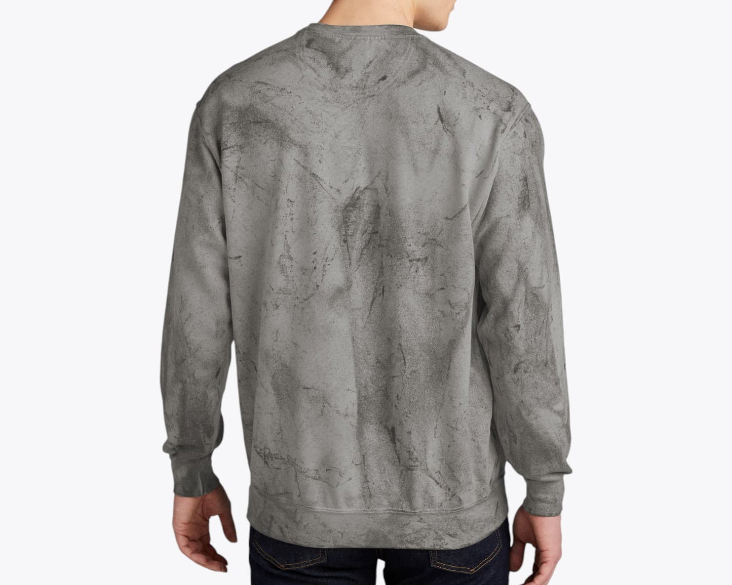 Custom Color Blast Crewneck Sweatshirt – Add Your Logo or Design