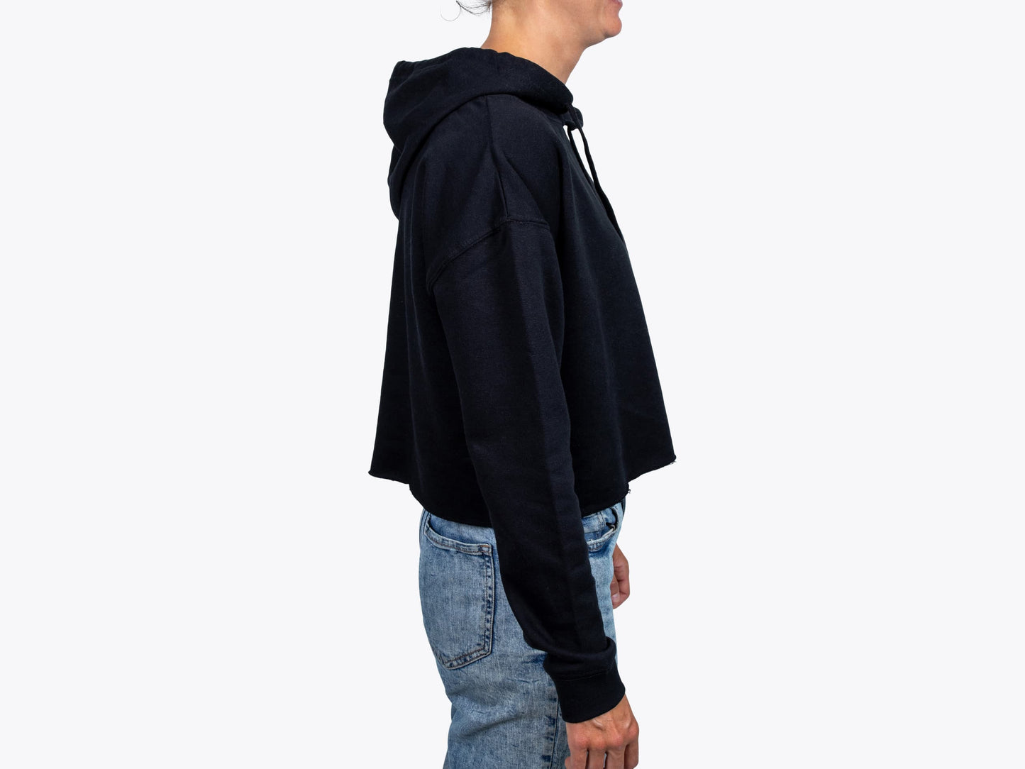 Custom Women’s Crop Hoodie – Add Your Logo or Design