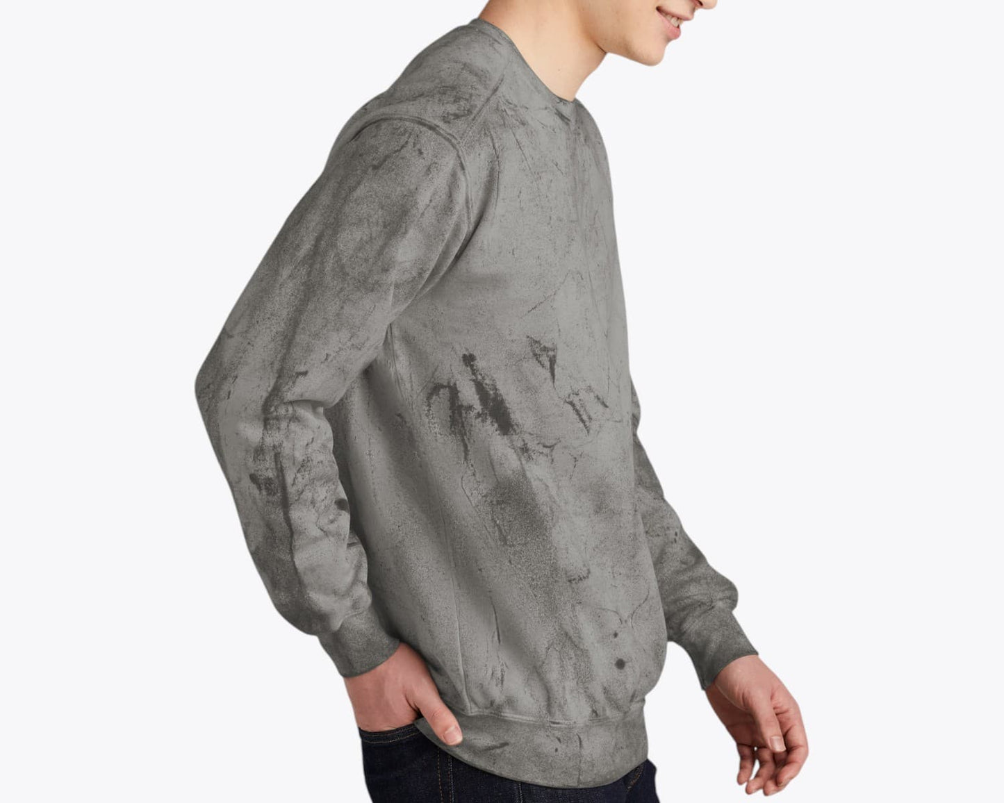 Custom Color Blast Crewneck Sweatshirt – Add Your Logo or Design