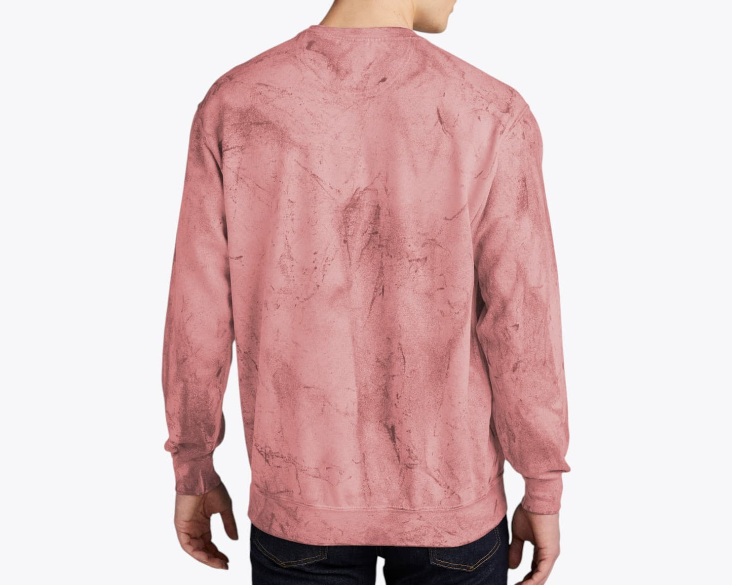 Custom Color Blast Crewneck Sweatshirt – Add Your Logo or Design