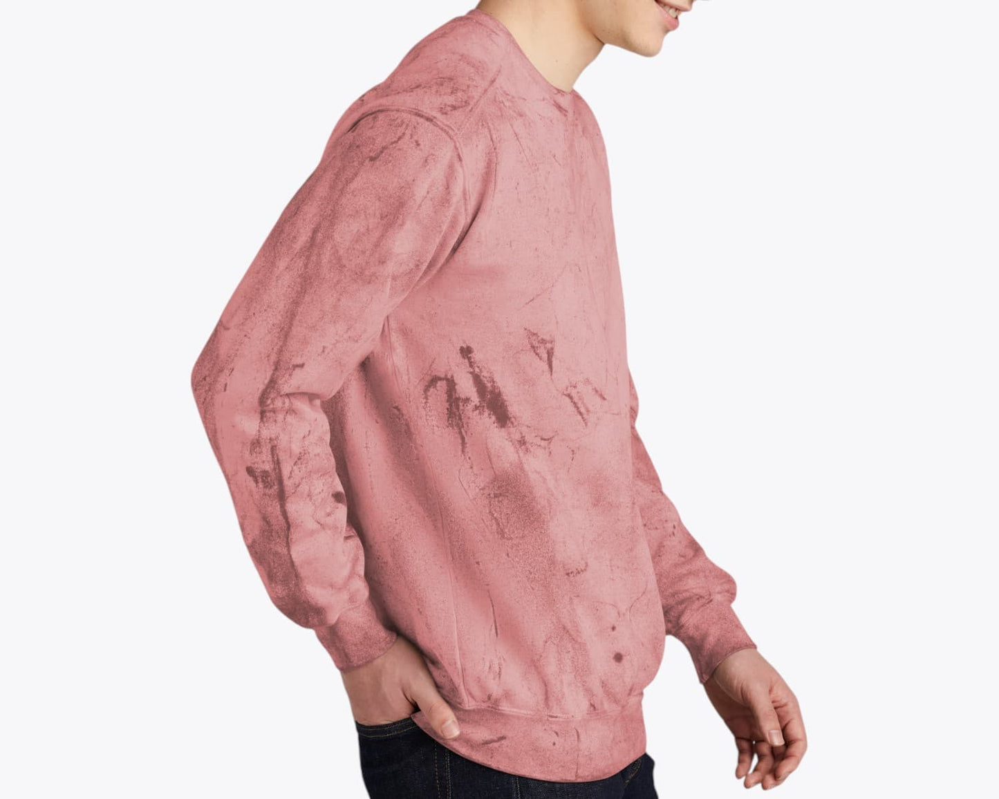 Custom Color Blast Crewneck Sweatshirt – Add Your Logo or Design