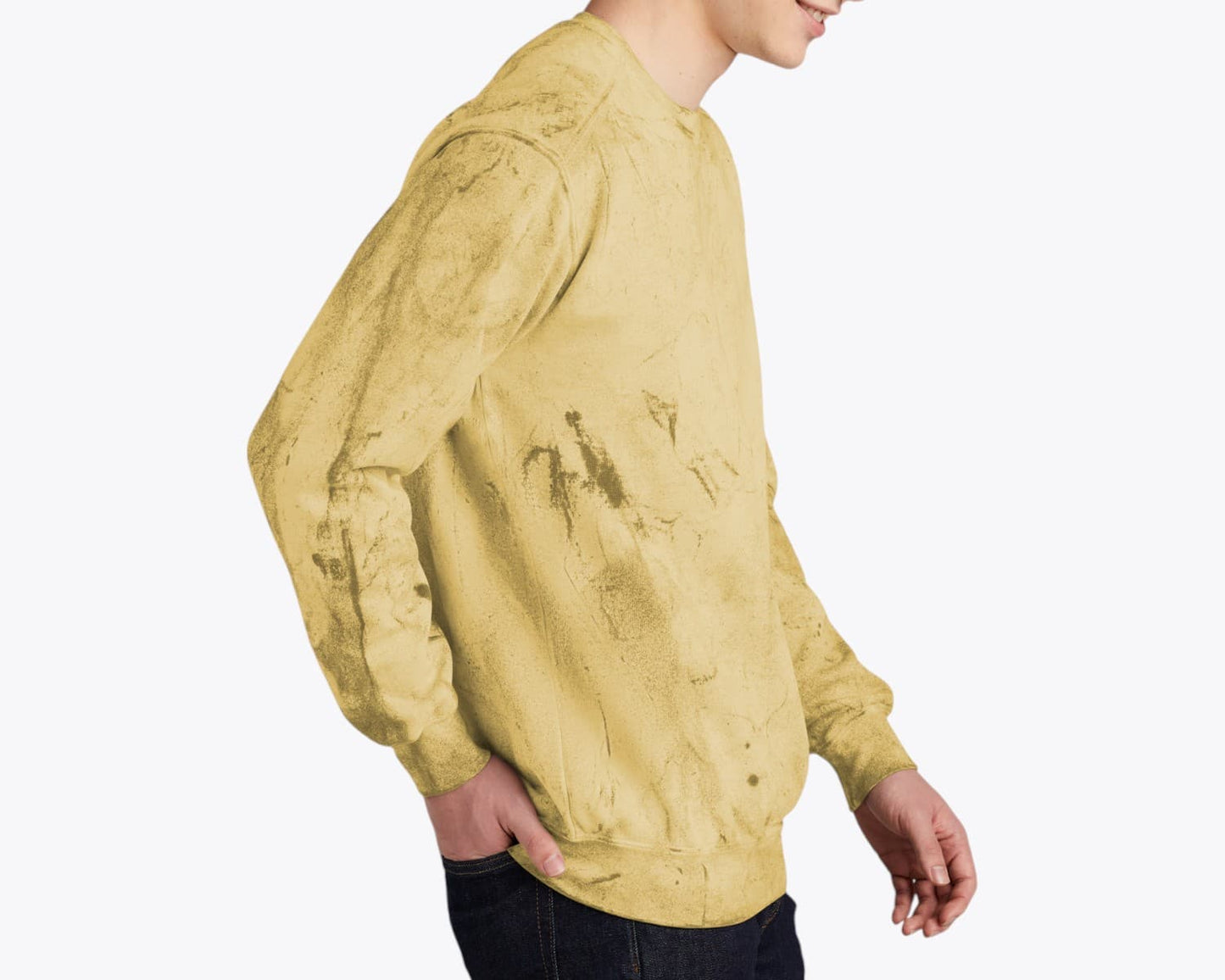 Custom Color Blast Crewneck Sweatshirt – Add Your Logo or Design