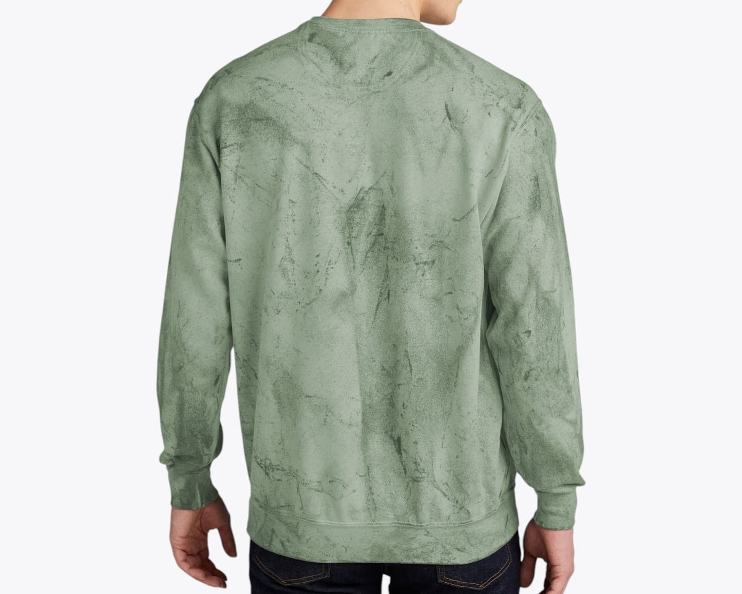 Custom Color Blast Crewneck Sweatshirt – Add Your Logo or Design
