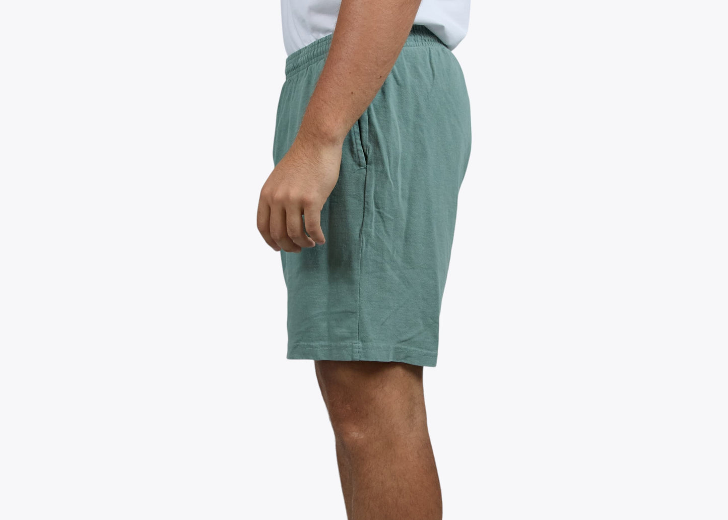 Custom Men’s Heavy Jersey Mid Shorts – Add Your Logo or Design