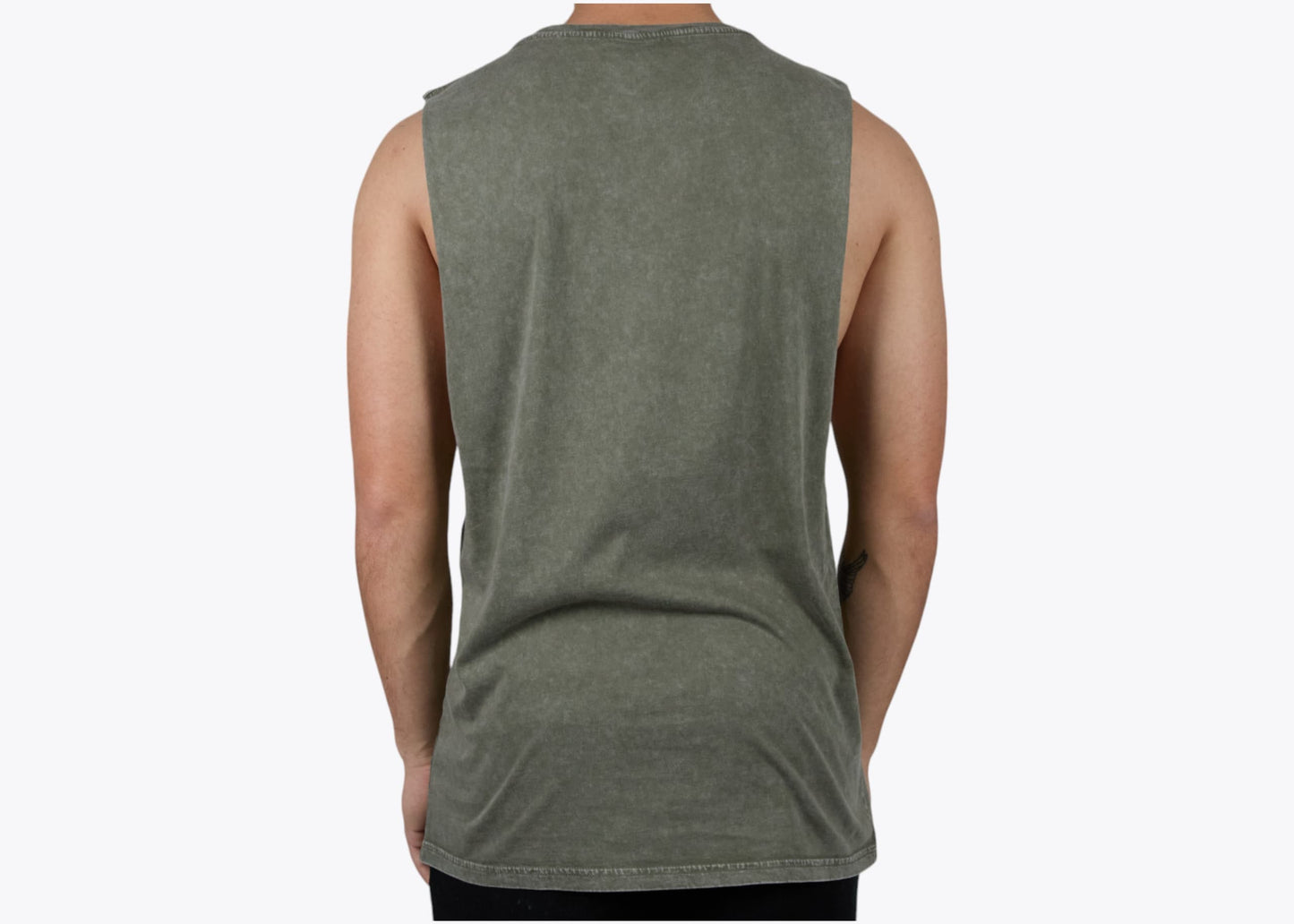 Custom Stone Wash Barnard Tank – Add Your Logo or Design
