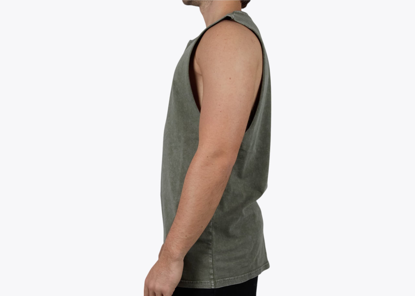 Custom Stone Wash Barnard Tank – Add Your Logo or Design