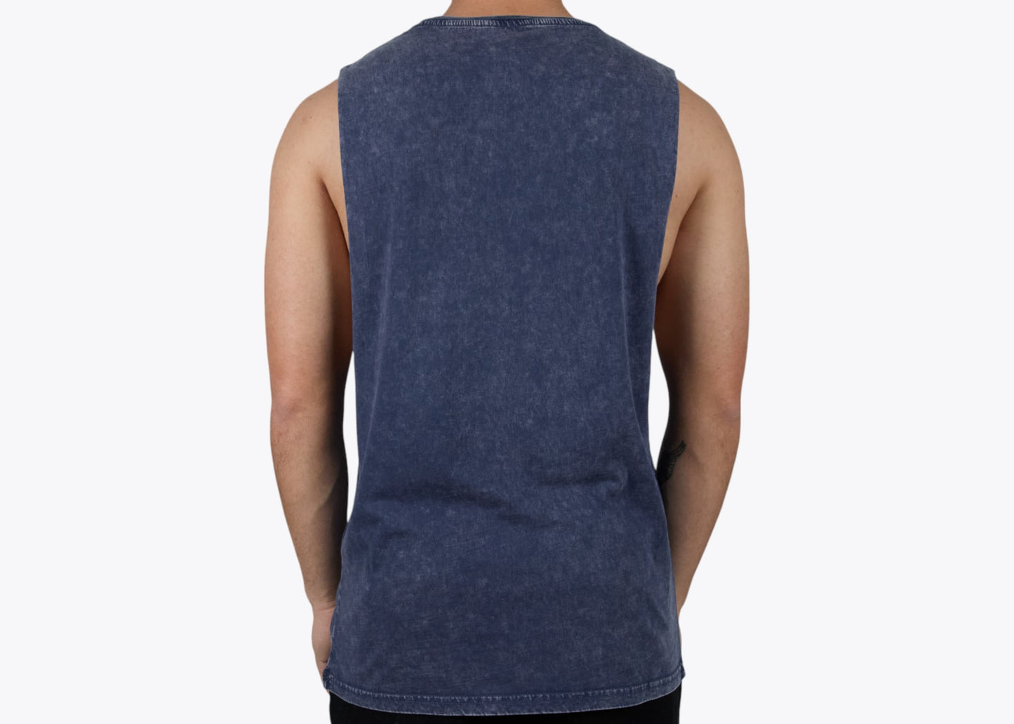 Custom Stone Wash Barnard Tank – Add Your Logo or Design