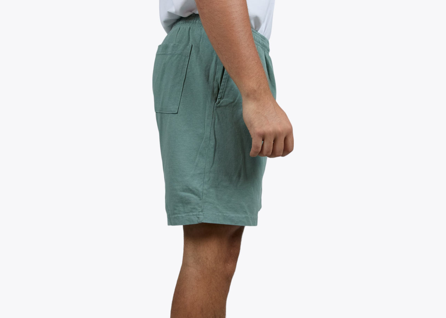 Custom Men’s Heavy Jersey Mid Shorts – Add Your Logo or Design