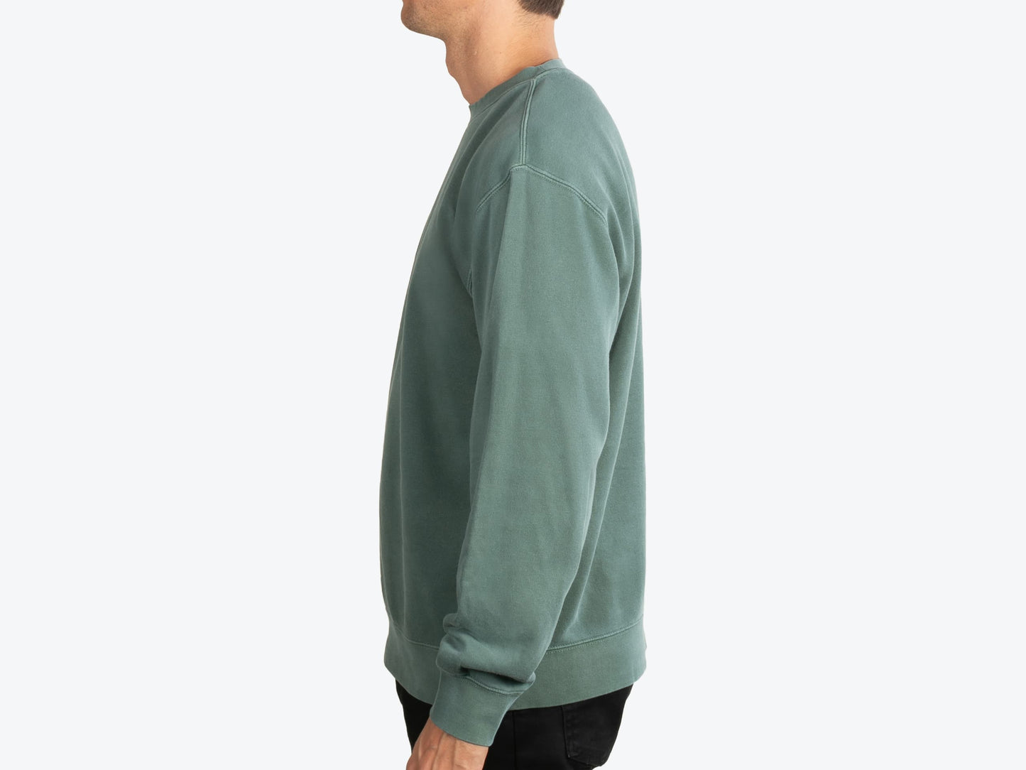 Custom Unisex Pigment-Dyed Crewneck Sweatshirt – Add Your Logo or Design