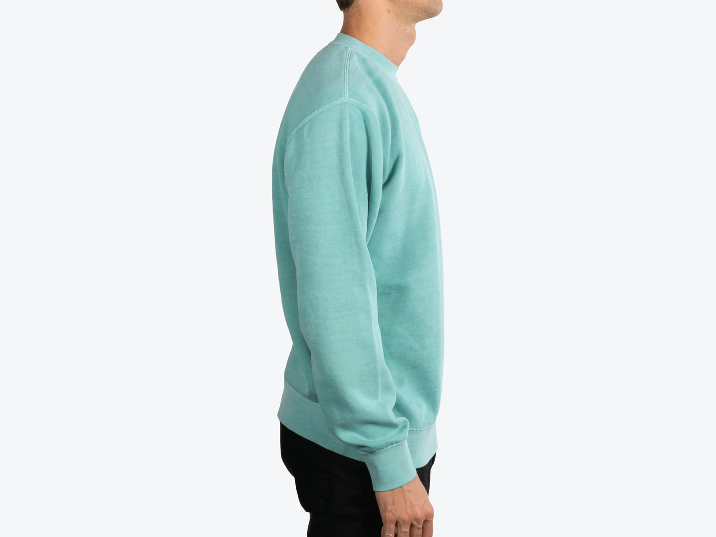 Custom Unisex Pigment-Dyed Crewneck Sweatshirt – Add Your Logo or Design