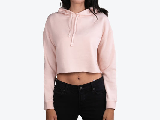 Custom Women’s Lightweight Crop Hoodie – Add Your Logo or Design