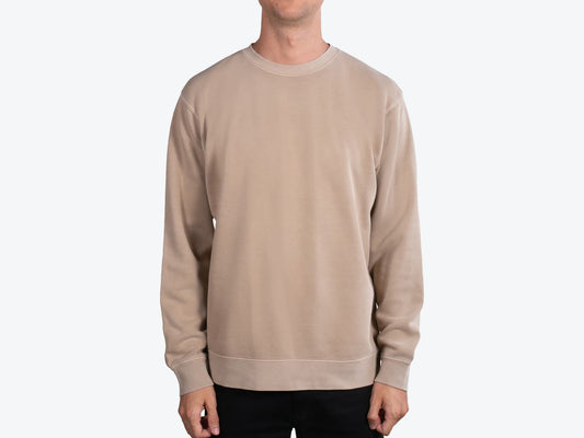 Custom Unisex Pigment-Dyed Crewneck Sweatshirt – Add Your Logo or Design