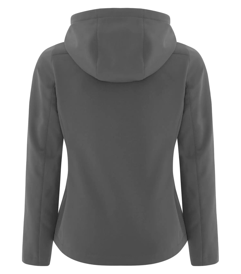 Coal Harbour L7605 | Hooded Water Repellent Soft Shell Ladies Jacket