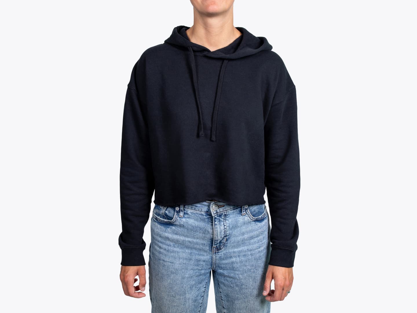Custom Women’s Crop Hoodie – Add Your Logo or Design