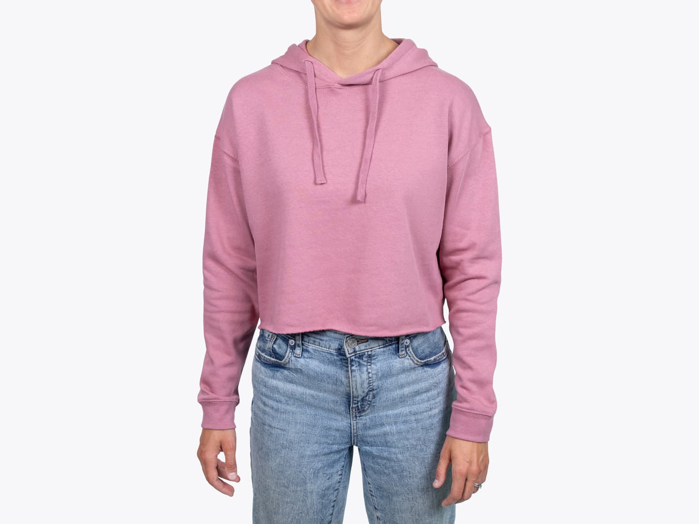 Custom Women’s Crop Hoodie – Add Your Logo or Design