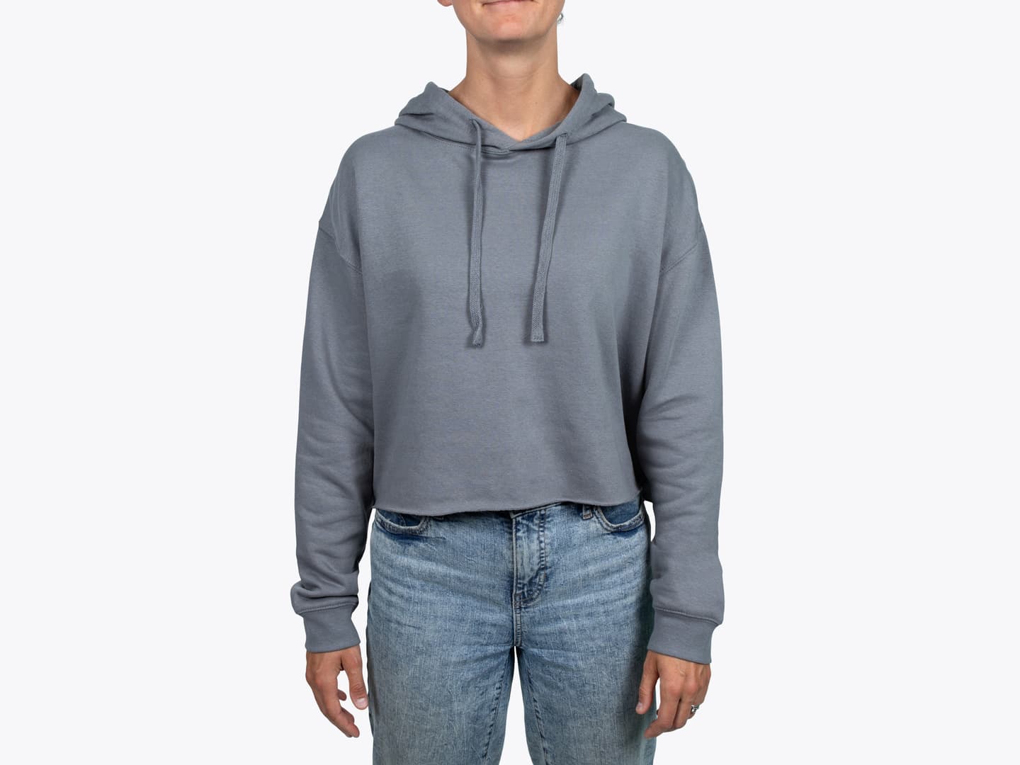 Custom Women’s Crop Hoodie – Add Your Logo or Design