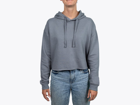 Custom Women’s Crop Hoodie – Add Your Logo or Design