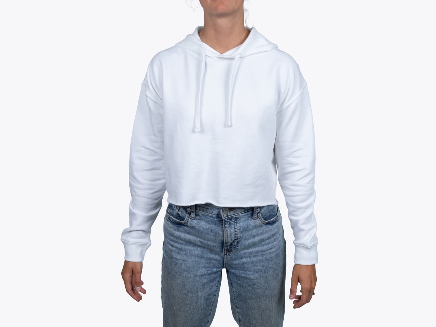 Custom Women’s Crop Hoodie – Add Your Logo or Design